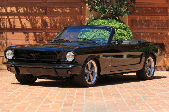 1965 FORD MUSTANG RESTO MOD OVER $150,000 INVESTED All Blacked Out!!! 1965 Ford Mustang