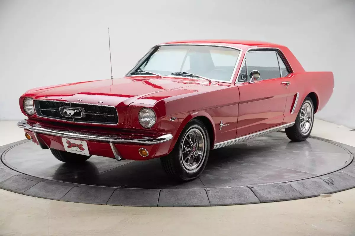 1965 Ford Mustang V8 5.0L Coupe Red 1965 Ford Mustang