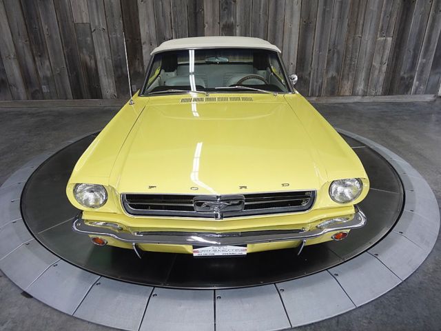 1965 Ford Mustang Yellow 8 cyl Automatic Convertible Sounds Great #' - photo 6