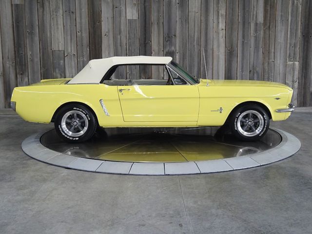 1965 Ford Mustang Yellow 8 cyl Automatic Convertible Sounds Great #' - photo 7
