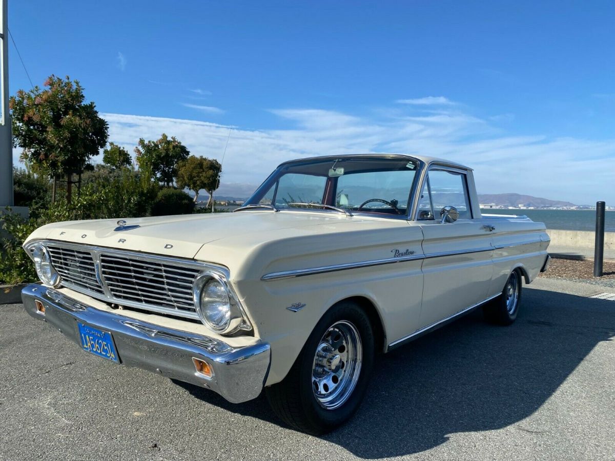 1965 Ford Ranchero Deluxe - California survivor - factory 289 - RARE 1965 Ford Ranchero