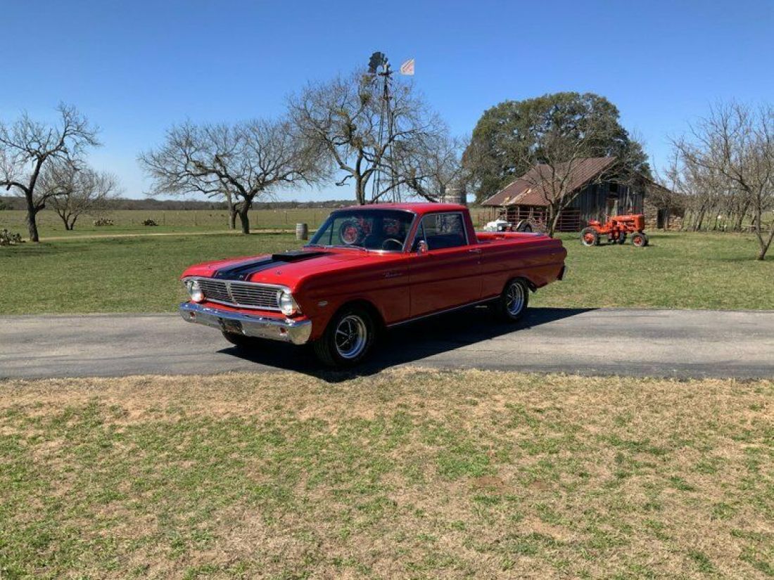 1965 Ford Ranchero Orig A code now 302/351 heads 4 speed magnum 500's - photo 10