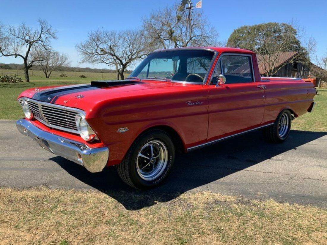 1965 Ford Ranchero Orig A code now 302/351 heads 4 speed magnum 500's - photo 11