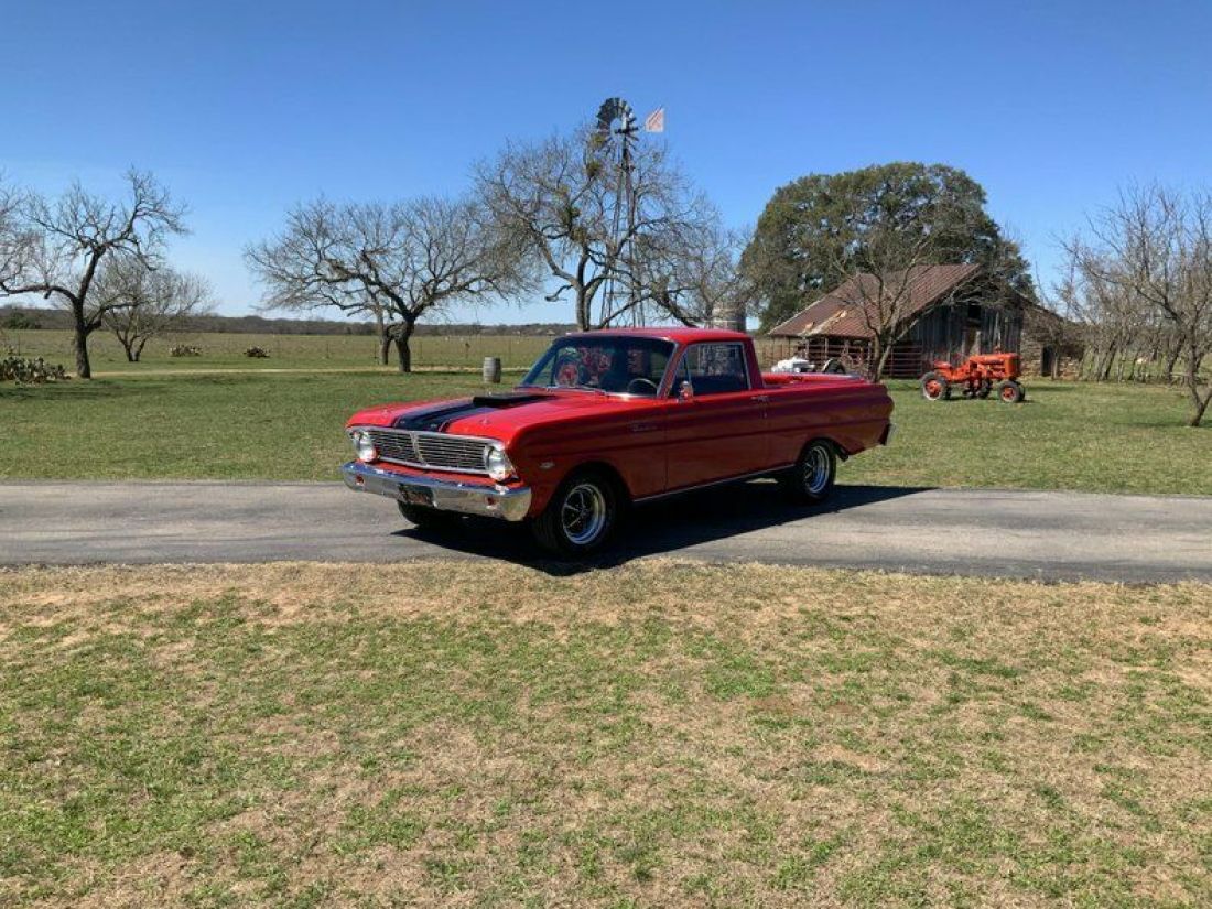 1965 Ford Ranchero Orig A code now 302/351 heads 4 speed magnum 500's - photo 12