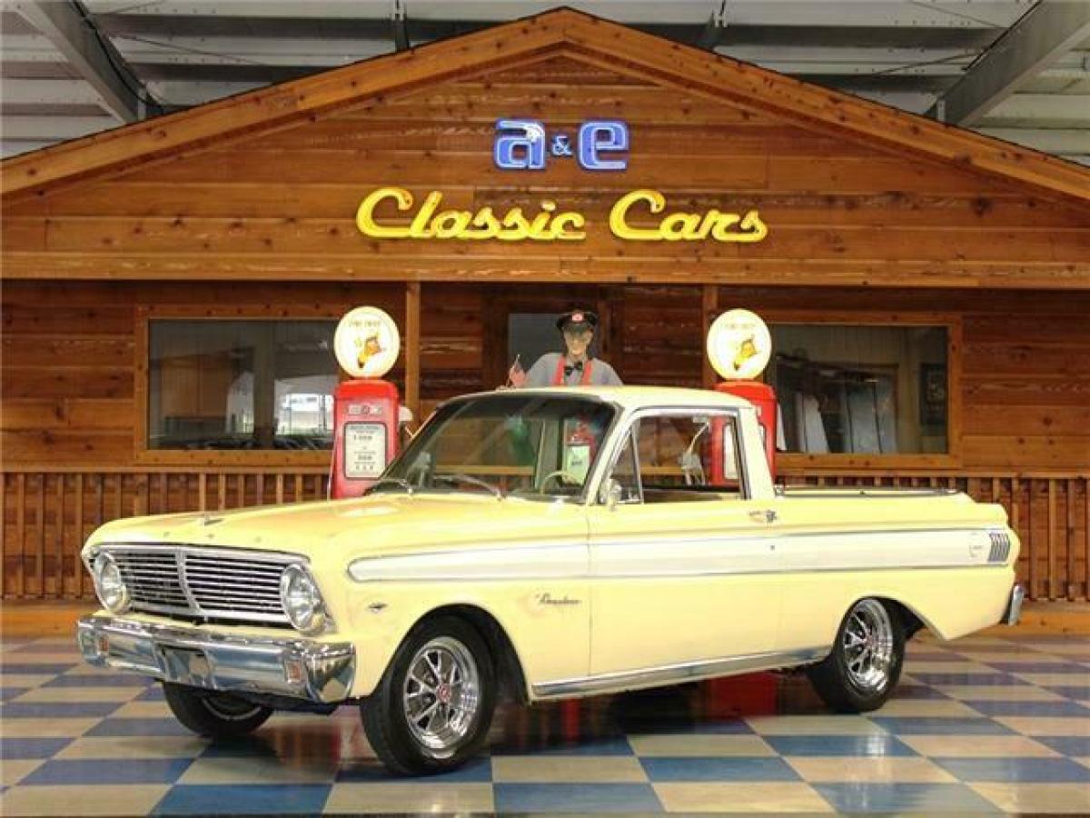 1965 Ford Ranchero – Yellow 1965 Ford Ranchero 289 Cui