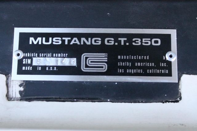 1965 Shelby Mustang GT350 - photo 9