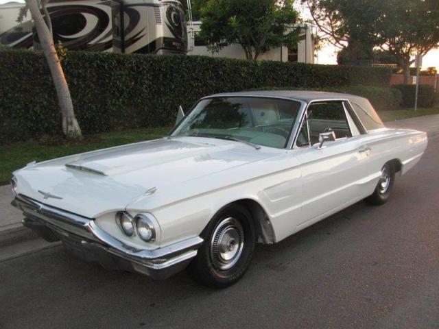 1965 FORD THUNDER BIRD LANDAU 50358 Miles White Coupe V8 Automatic 1965 Ford THUNDER BIRD LANDAU