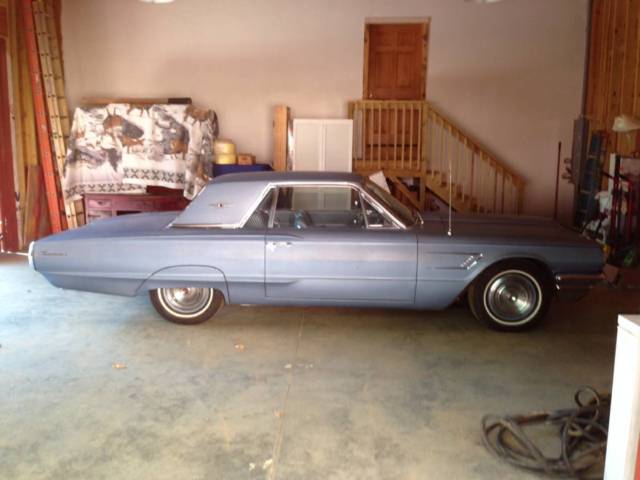 1965 Ford Thunderbird, Coup, Survivor Car, Diamond Blue 1965 Ford Thunderbird