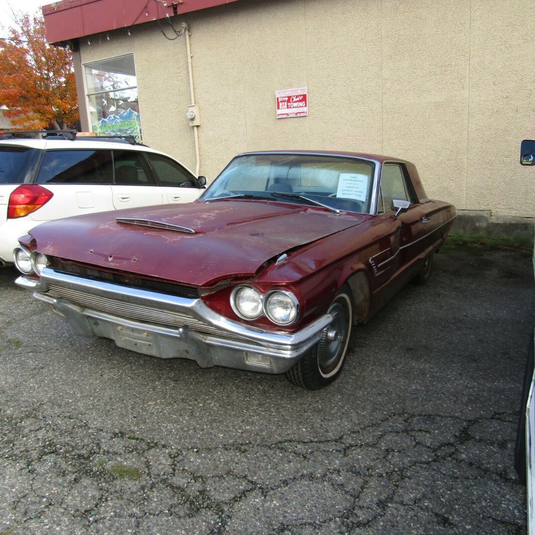 1965 Ford Thunderbird Project/Parts Car 390 V8 Auto Runs MP264 1965 Ford Thunderbird