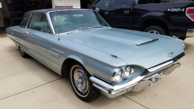 1965 Ford Thunderbird - Silver Mink, all Original 1965 Ford Thunderbird Landau