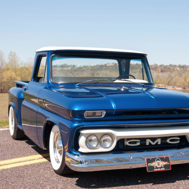 1965 GMC C100 2WD Pickup,All steel stepside pickup with an aggresive stance 1965 GMC C-10