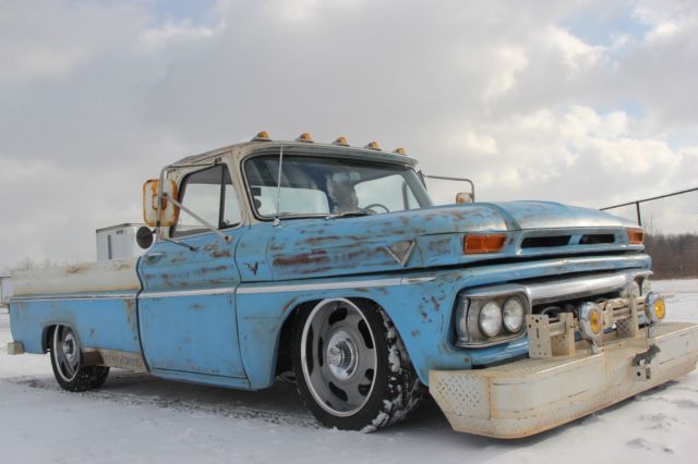 1965 GMC Pickup Truck Ls Patina Shop Truck Hotrod BBW Restmod Air Ride Rat rod 1965 GMC Other CUSTUM