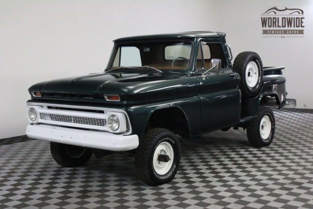 1965 Green ULTRA RARE 4X4 RESTORED POST NAPCO V8! 1965 Chevrolet K10 ULTRA RARE 4X4 RESTORED POST NAPCO V8