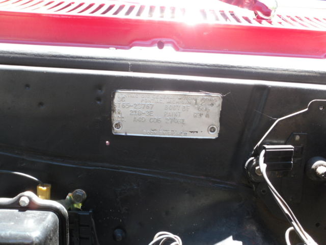 1965 Pontiac GTO Red / Parchment - photo 7