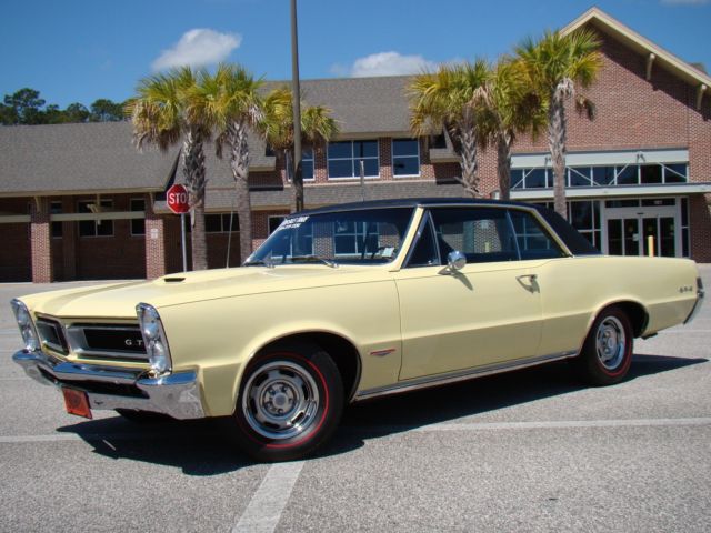 1965 GTO Unrestored Tri-Power / Factory A/C PHS Documented 1965 Pontiac GTO GTO