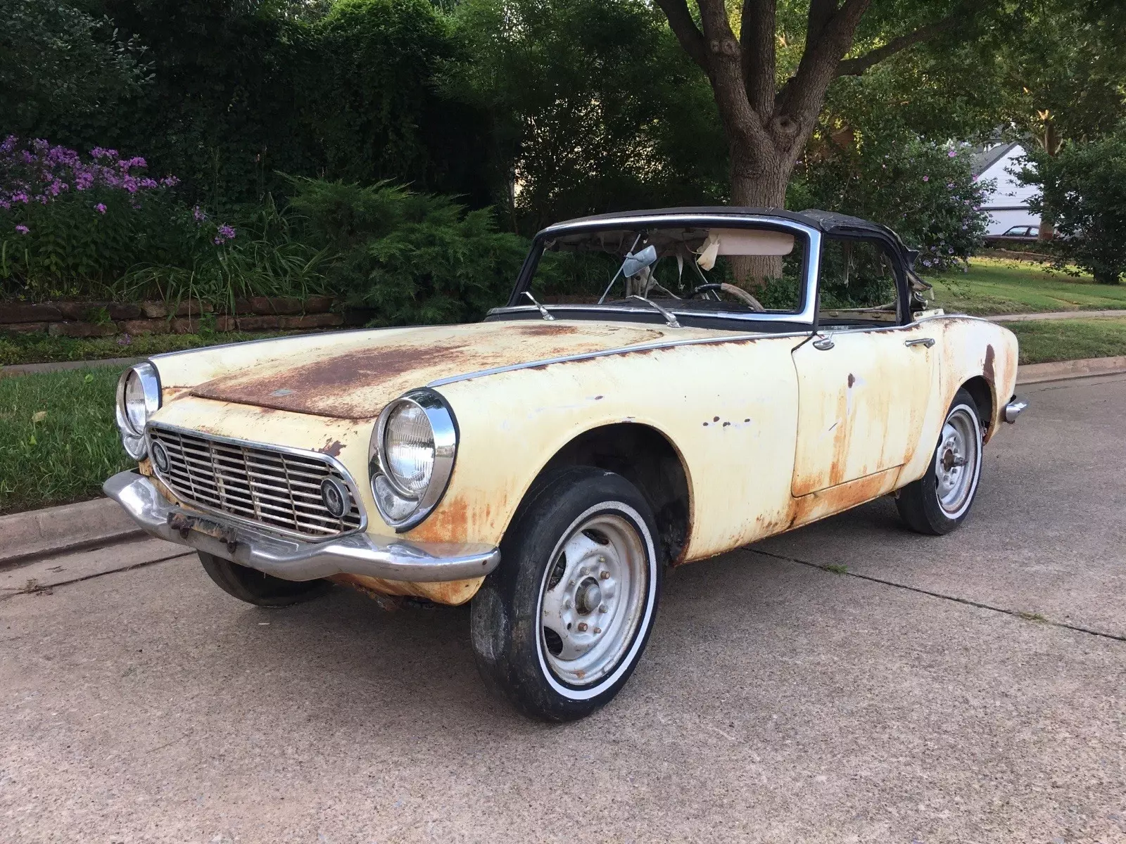 1965 Honda S600 Convertible Roadster Sports Car Survivor 1965 Honda S600 Chrome