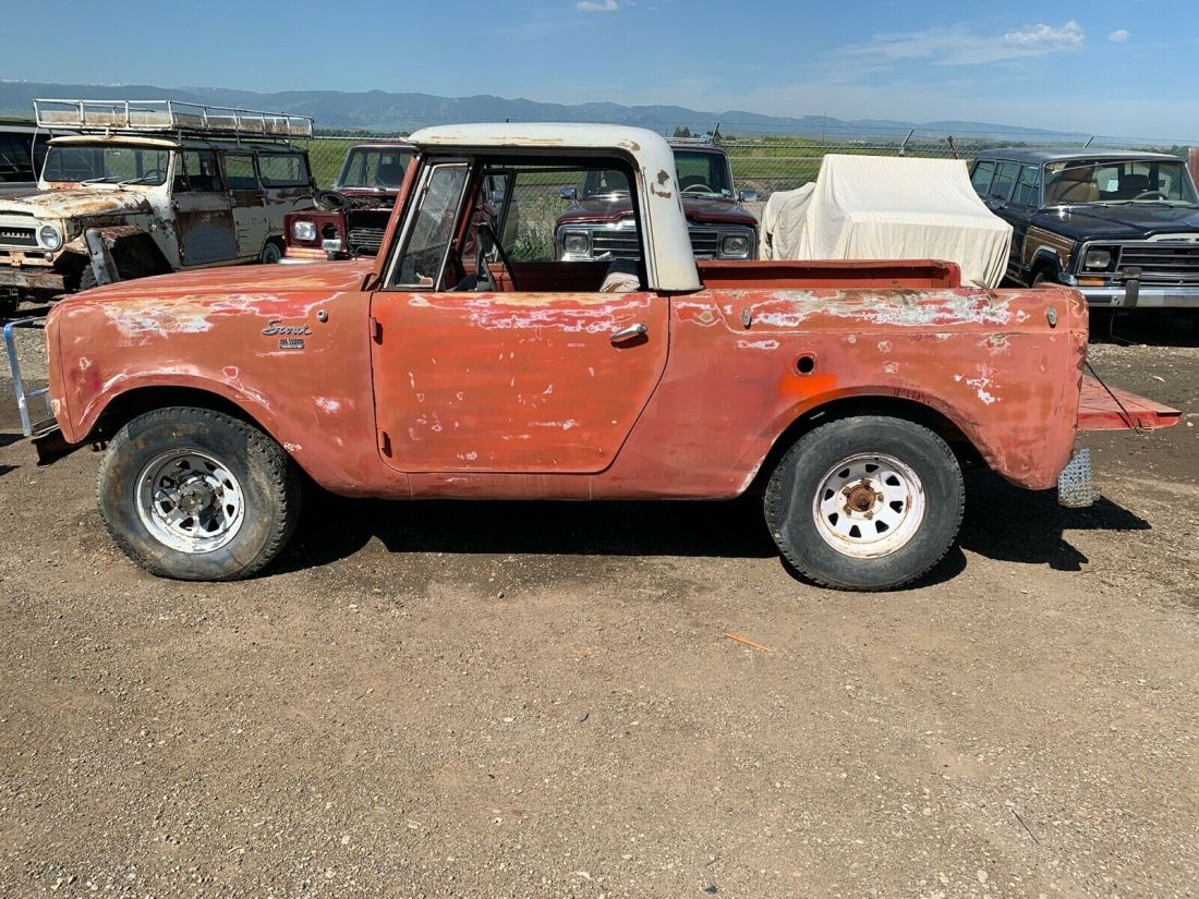 1965 IH Scout 80 Half Cab, 4x4, NO RESERVE!!! 1965 International Harvester Scout