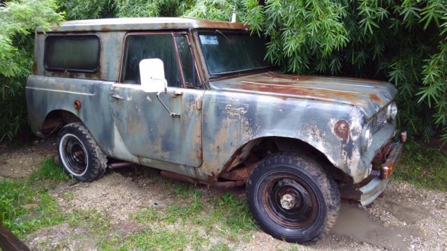 1965 International Harvester Scout 80 Champagne Series 1965 International Harvester Scout