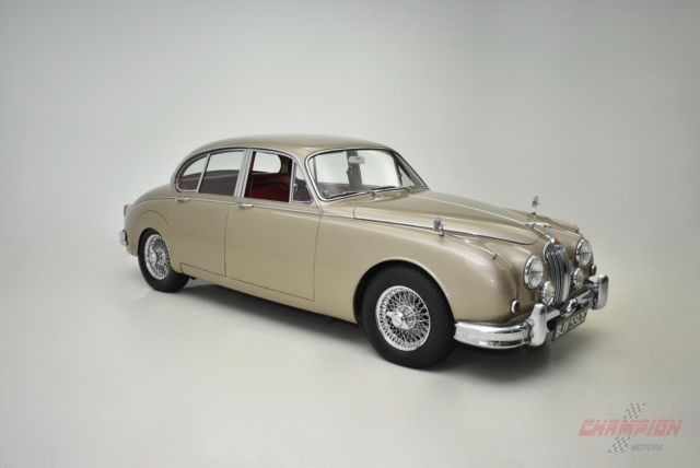 1965 Jaguar Mark 2 Sedan 42387 Miles Gold 3.4 liter Manual 4-Speed 1965 Jaguar Mark 2 Sedan
