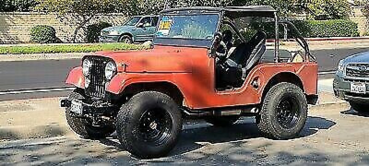1965 Jeep CJ 5 Pickup Red 4WD Manual Stock 1965 Jeep CJ 5 Stock