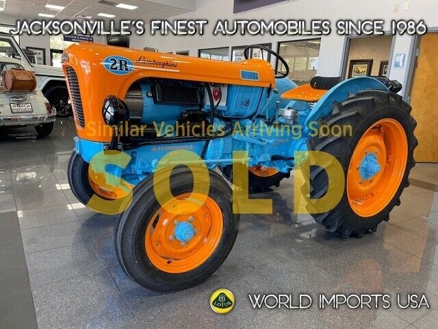 1965 LAMBORGHINI TRACTOR 2R TRACTOR - (COLLECTOR SERIES) 1965 LAMBORGHINI TRACTOR 2R TRACTOR - (COLLECTOR SERIES)