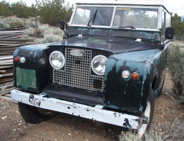 1965 Land Rover 88 Series 2A Series IIA Classic Iconic Right Hand Drive 1965 Land Rover 88 Series IIA Series 2A