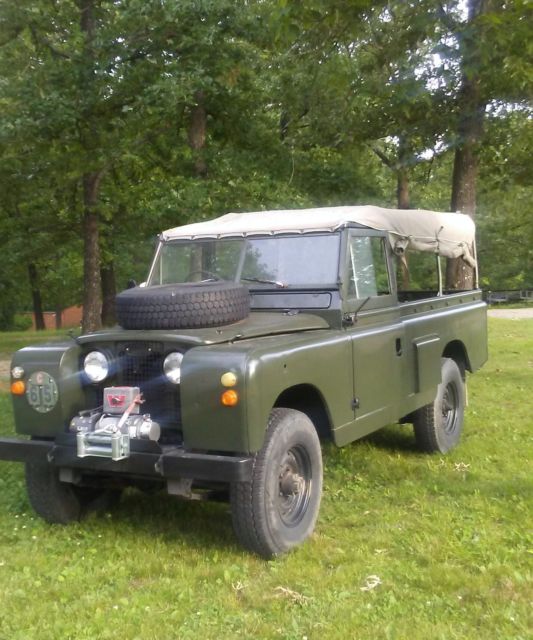 1965 LAND ROVER MILITARTY FFR TYPE 9 DEFENDER 1965 Land Rover Defender MILITARY SPEC