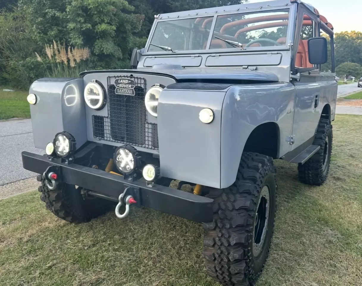 1965 Land Rover Series II Wagon Grey Santana 1965 Land Rover Series II Santana