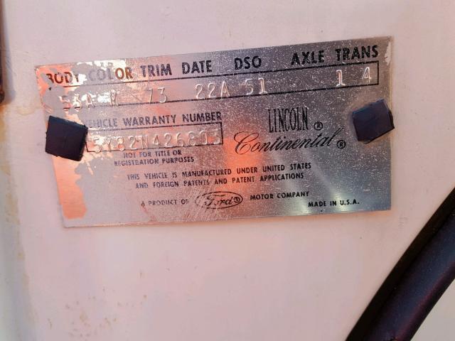 1965 Lincoln Continental AC, Power Locks, Windows, Seat - photo 11
