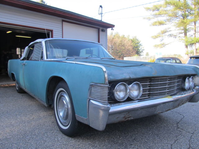 1965 LINCOLN CONTINENTAL CONVERTIBLE EXCELLENT PROJECT OR A DONOR CAR 1965 Lincoln Continental CONTINENTAL