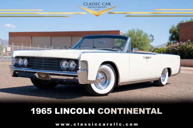 1965 Lincoln Continental Convertible - Gorgeous Car - A/C - Chrome Wheels - WOW! 1965 Lincoln Continental Convertible