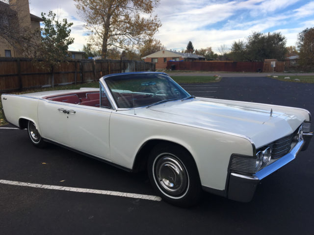 1965 Lincoln Continental Convertible NO RESERVE 1965 Lincoln Continental