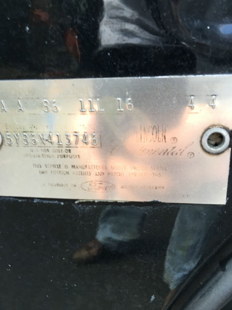 1965 Lincoln Continental Continental Convertible - photo 12