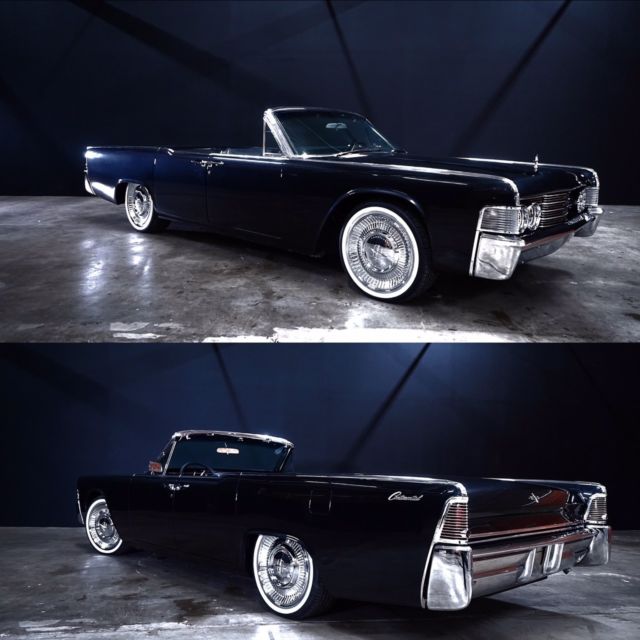 1965 Lincoln Continental Convertible show room restoration 1965 Lincoln Continental