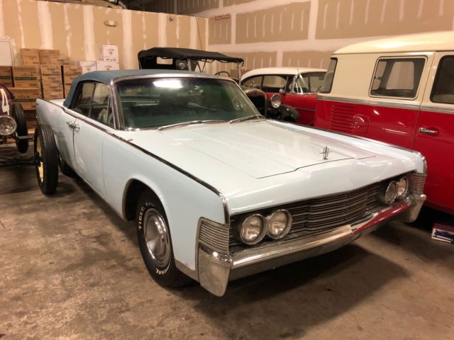 1965 LINCOLN CONVERTIBLE ALL ORIGINAL SURVIVAL CAR! ORIGINAL PAINT! 1965 Lincoln Continental