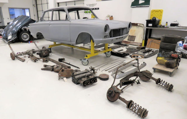 1965 Lotus Cortina Mk One restoration project 1965 Lotus Cortina