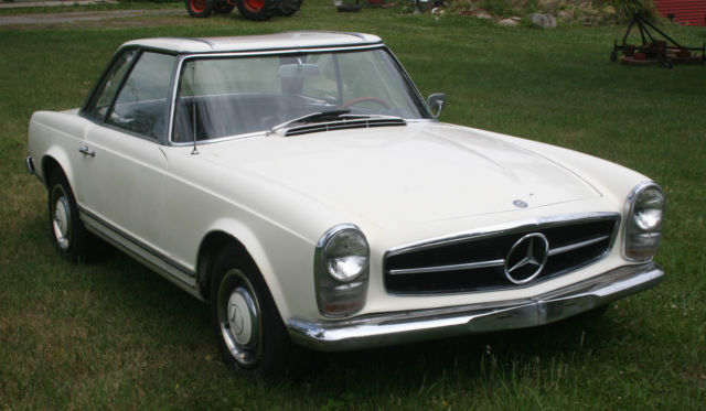 1965 Mercedes 230sl Convertible Ready For Restoration GC 1965 Mercedes-Benz 230sl Convertible