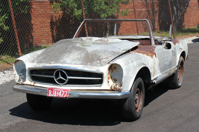 1965 Mercedes 230SL Rolling Body 1965 Mercedes-Benz SL-Class