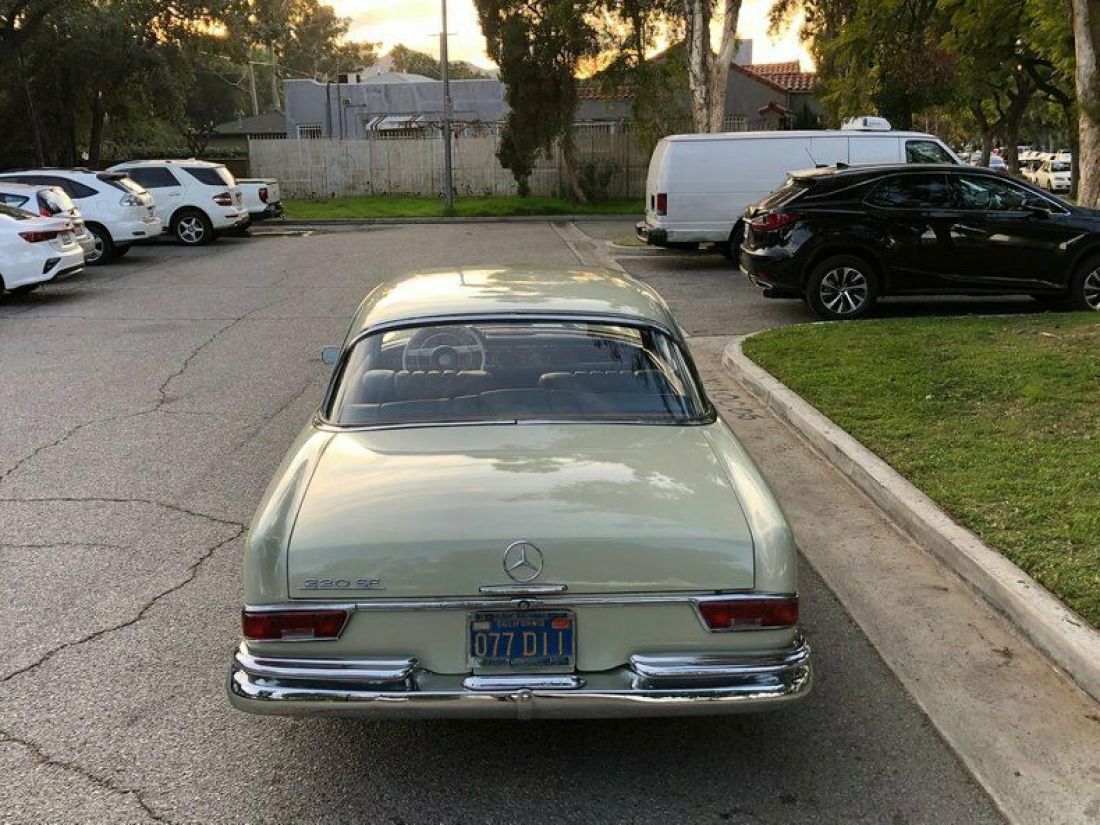 1965 Mercedes-Benz 220SE SUNROOF - photo 7