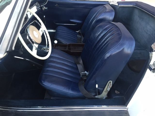 1965 Mercedes-Benz SL-Class White/blue LEATHER, 2 tops. * * * WORLDWIDE SALE.* * * - photo 10