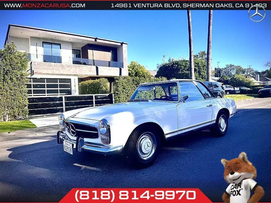 1965 Mercedes-Benz SL, White with 71,209 Miles available now! 1965 Mercedes-Benz SL-Class