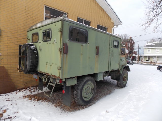 1956 Mercedes-Benz Unimog Radio Truck Type 038 044 Canvas - photo 4
