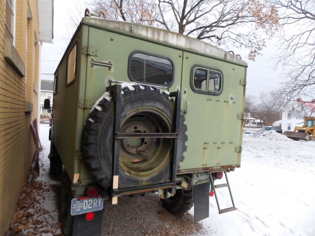 1956 Mercedes-Benz Unimog Radio Truck Type 038 044 Canvas - photo 5