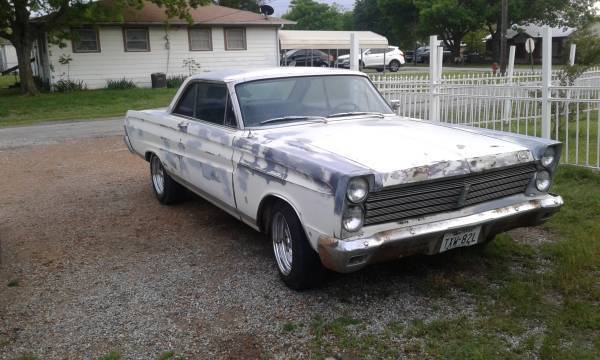 1965 mercury comet 2 door hard top factory V8 1965 Mercury Comet