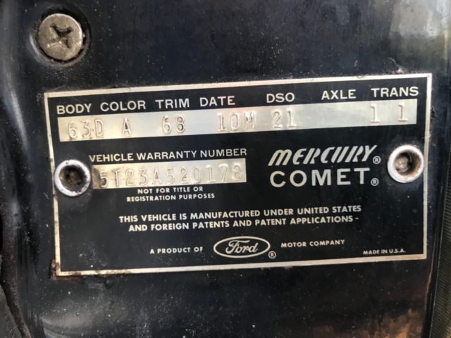 1965 Mercury Comet Caliente - photo 4