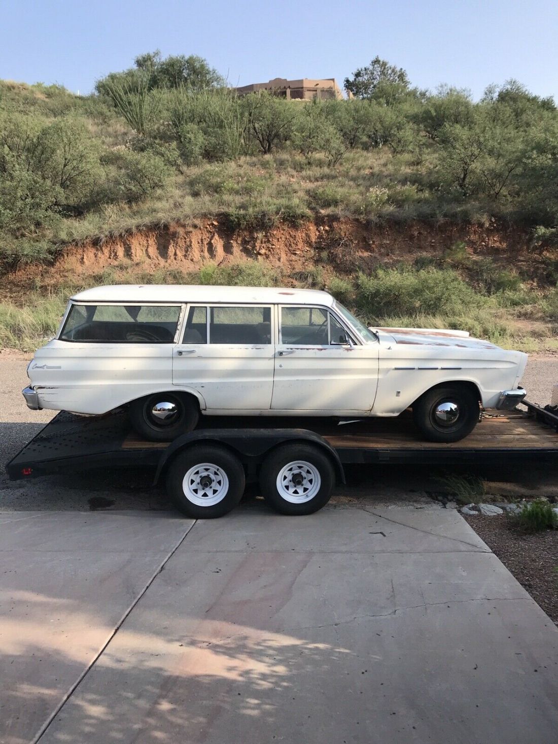 1965 Mercury Comet Wagon White RWD Automatic 1965 Mercury Comet