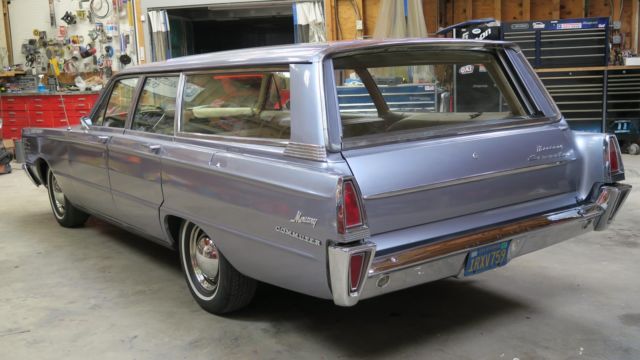 1965 Mercury Commuter 390 v8 6 Passenger Clean California Wagon! - photo 6