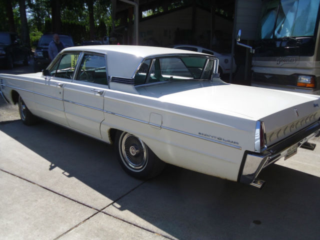 1965 Mercury Montclair Breezeway Four Door Sedan Original 1965 Mercury Montclair Sedan