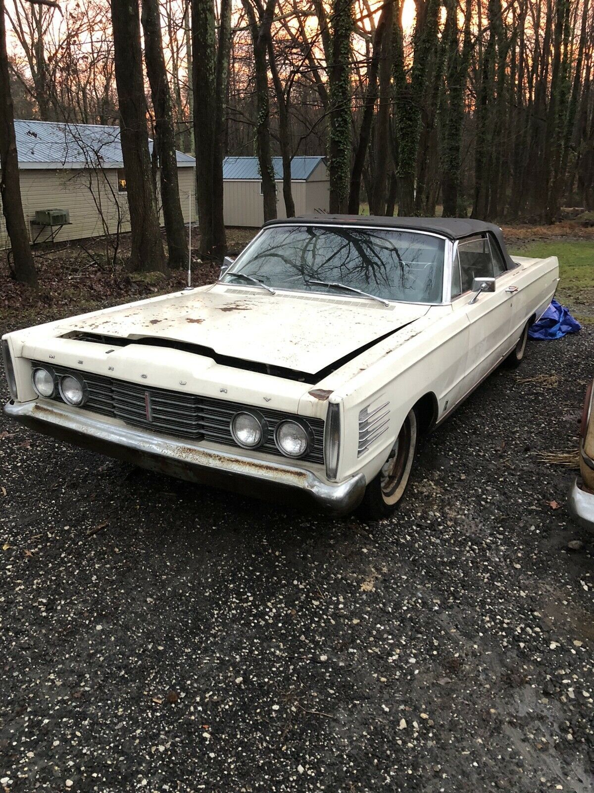 1965 Mercury Park Lane rare barn find bucket seat 390 Police interceptor