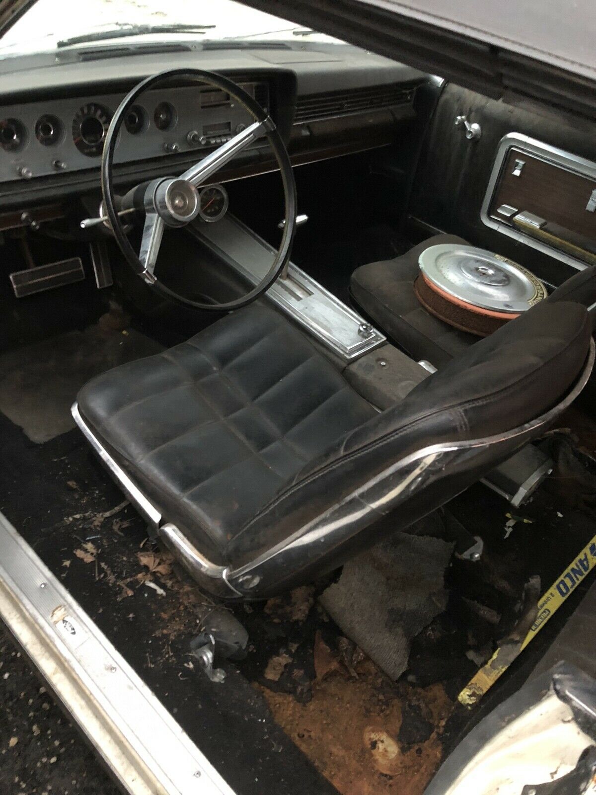 1965 Mercury Park Lane rare barn find bucket seat 390 Police interceptor - photo 8